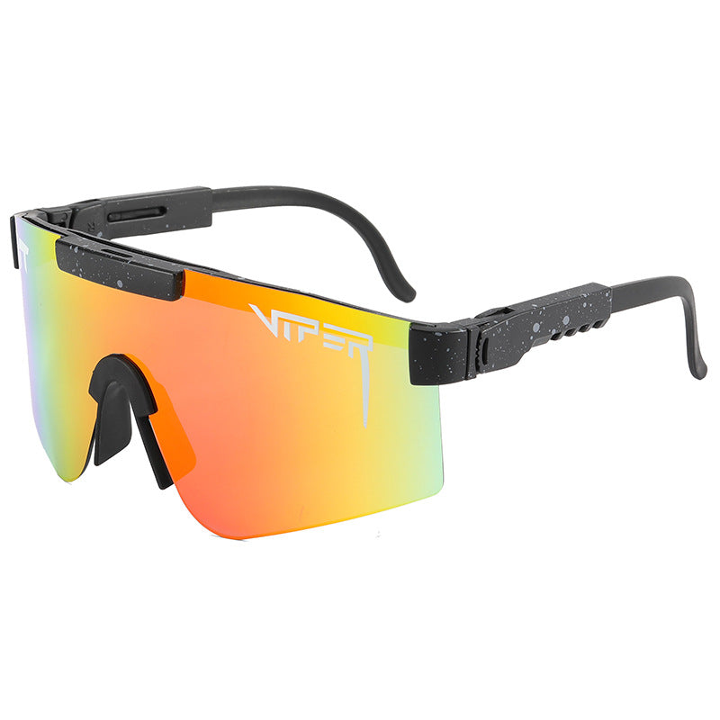 Wholesale PC Large Frame Colorful Cycling Sunglasses 12PCS